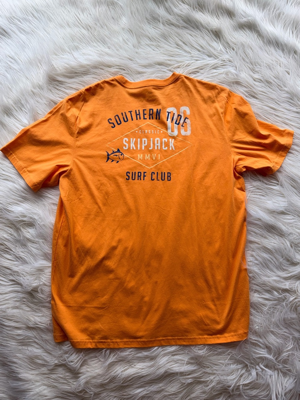 Southern Tide Men’s L Skipjack Pocket Logo Tshirt 100% cotton